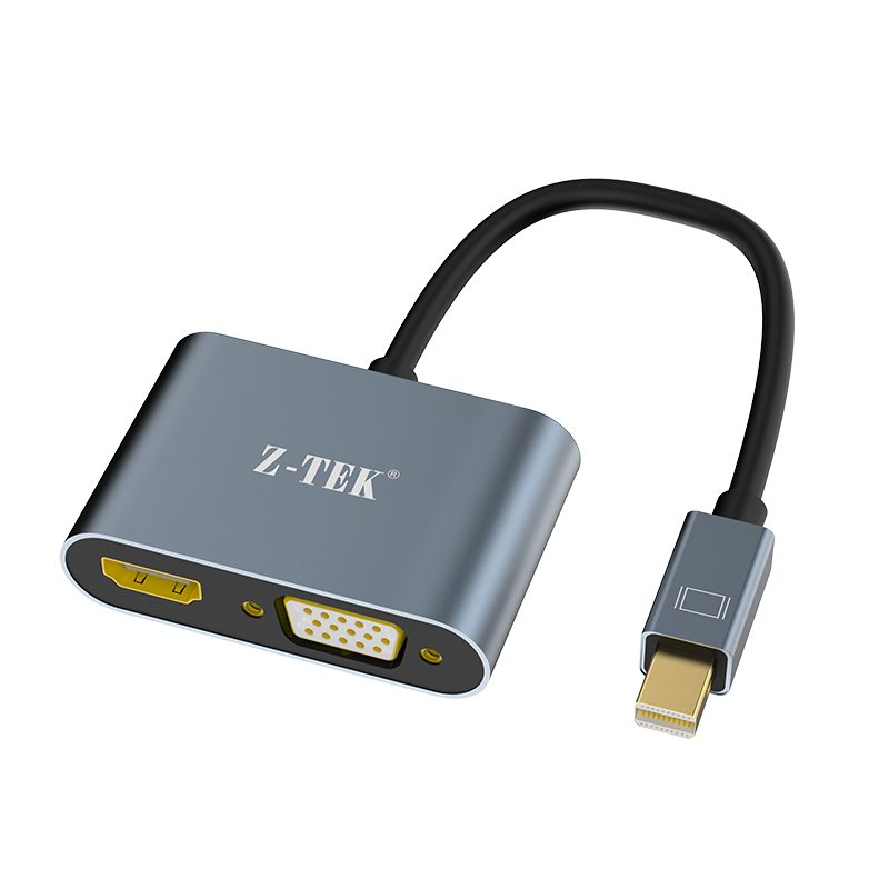 MINI DP转HDMI+VGA转换器