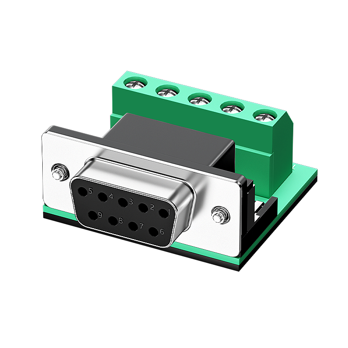 DB9母转5PIN 端子台